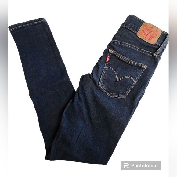 Levi's denim jeans, slimming skinny Women's size 27 - Picture 2 of 8